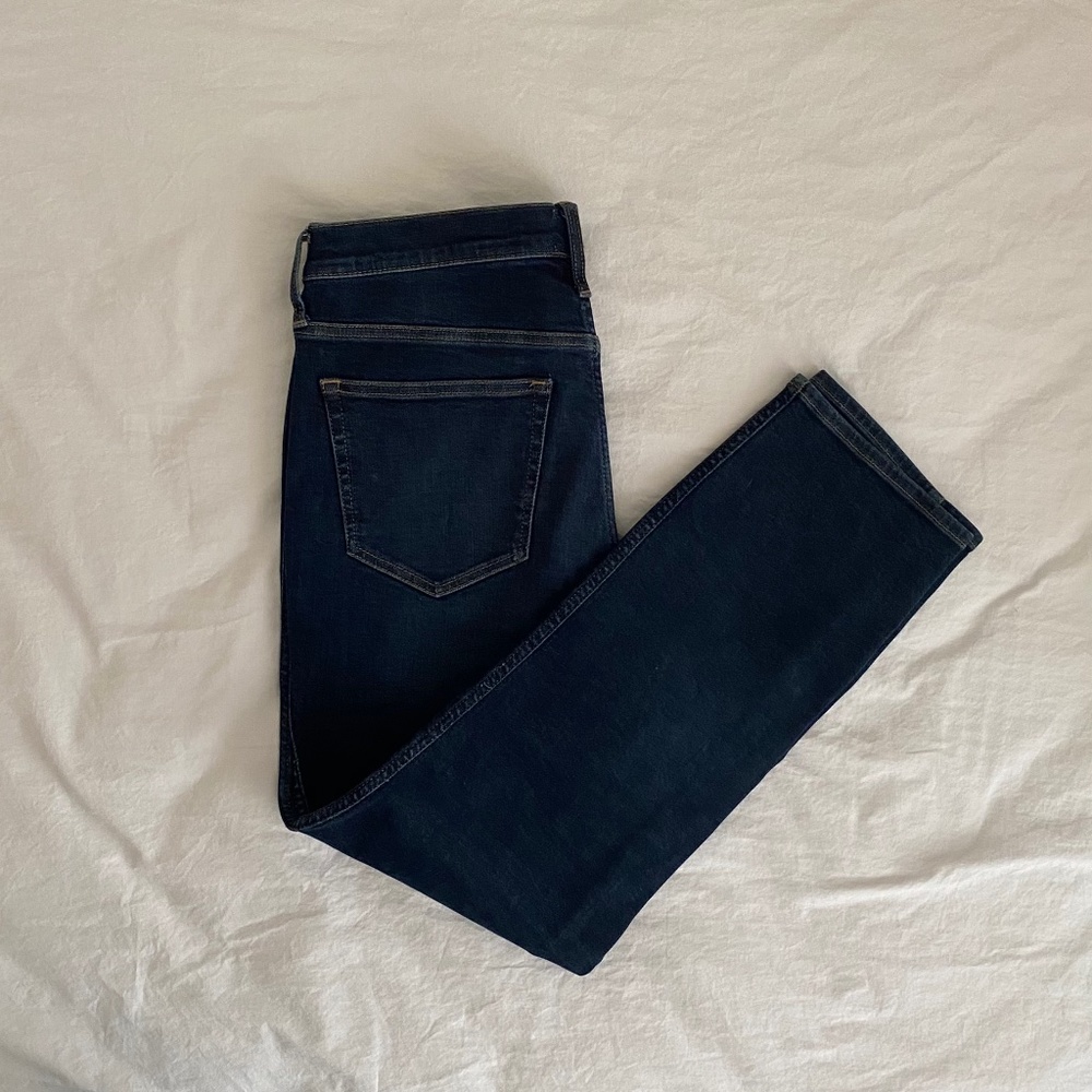 JCrew 9" vintage straight jean in Bristol wash, sz 29